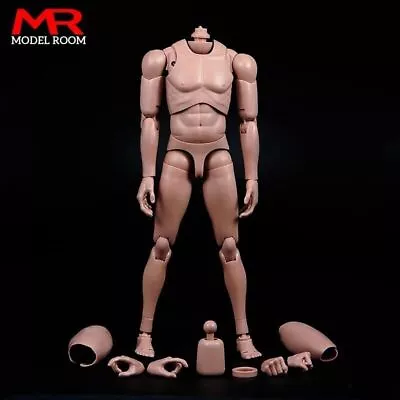 1/6  Doll 12'' Soldier Super Flexible Joint Body Fit 1:6 Head Sculpt Model Toy • $15.41