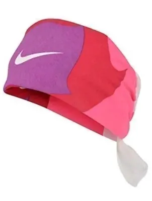 £7 • Buy Nike Adults Unisex Swoosh Bandana AC0339 Pink Folding Headband 