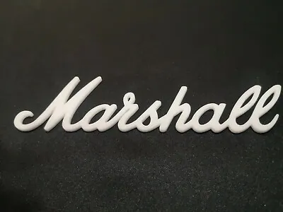 Marshall Logo White Color 240mm = 9.4  • $12.99