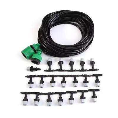 Misting Micro Irrigation Water Cooling System Watering Drip Kit Sprinkler Nozzle • $14.97