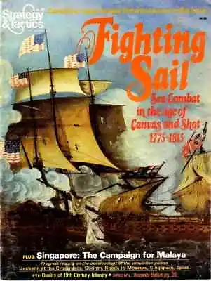 $6.95 • Buy Strategy & Tactics Fighting Sail Decision Games SPI 3W