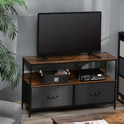 TV Stand TV Console TV Units For TVs Up To 65 Inch TV Table With Shelves • £48.95