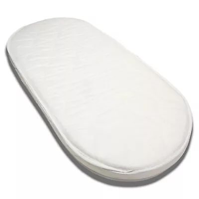 First Essentials Baby Bassinet Cradle Mattress OVAL *12 SIZES* Foam Waterproof • $31.44