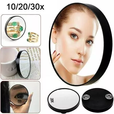 Remove Acne Pores Makeup Mirror With Two Suction Cups Cosmetics Mirror  Girl • $9.26