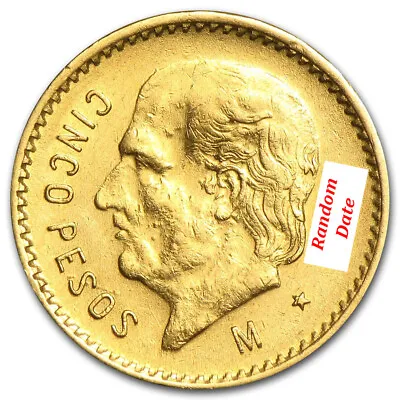 Mexican Gold Peso - 5 Peso • $321.55