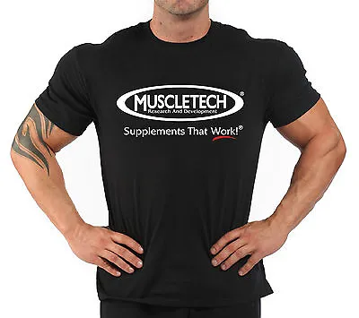 T-Shirt Bodybuilding Fitness Palestra 'Muscletech' • $14.96