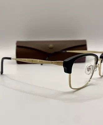 Matsuda Eyewear Black Semi Rimless M3022P (Sz. 52•19•146 Handmade In Japan) • $225