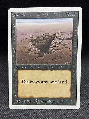 Sinkhole- Unlimited- MTG- MP • $53.52