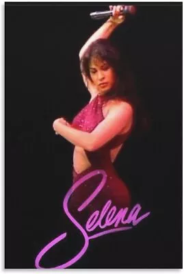 Selena Quintanilla Female Singer Poster Decorative Painting Canvas Wall Art • $59.99