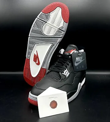 Air Jordan 4 Retro Bred Reimagined FV5029-006 • $189.99