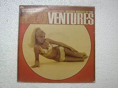 THE VENTURES GOLDEN GREATS DIFFERENT DISC 1st Print RARE LP Record INDIA Lmn • $200