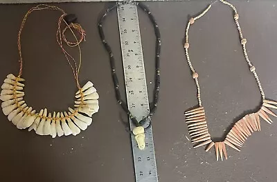 3 - Handcrafted Vintage American Indian Neckless • $30