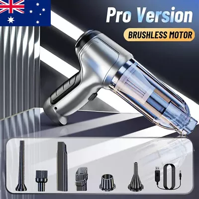 95000Pa Wireless Car Vacuum Cleaner Strong Suction Handheld Home & Car Dual Use • $44.99