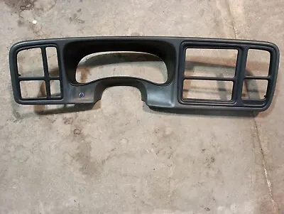 03-06 TAHOE SILVERADO SIERRA Cluster Dash Trim DOUBLE DIN Radio Bezel Gray OEM • $95