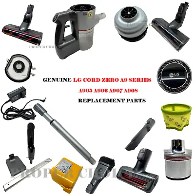 $149.95 • Buy Genuine LG CordZero A9 Series A905 A906 A907 908 Stick Vacuum REPLACEMENT PARTS