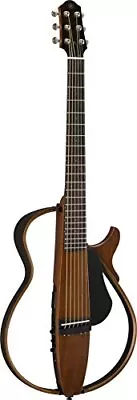 YAMAHA Silent Acoustic Guitar Steel Strings Natural SLG200S NT Mahogany NEW • £582.64