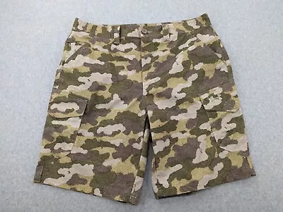 Under Armour Shorts Men's Size 36 X 10  Heat Gear Loose Cargo Urban Camouflage • $19.95