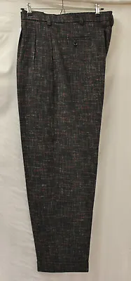 £100 • Buy Mens 1950's Dark Grey Atomic Fleck Peg Trousers Rockabilly RnR R&R 50's Rockin