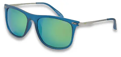 O'Neill Layer Polarized Sunglasses - NWT  Silver Blue / Green Mirror #43663-V4 • $39.95