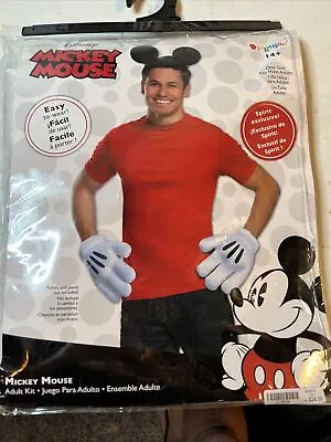 Disney Mickey Mouse Ears Headband And Gloves Kit New!!! Halloween • $14.98