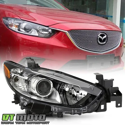 2014-2017 Mazda 6 [Halogen Type] Projector Headlight Headlmap RH Passenger Side • $72.99
