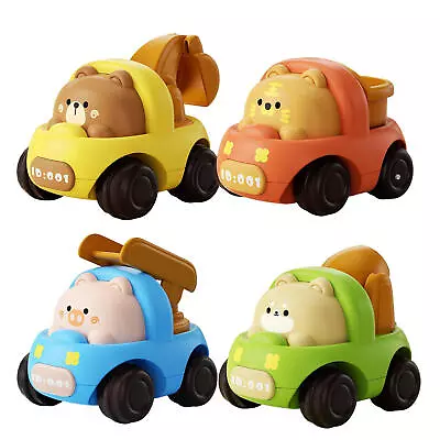 Baby Toy Car Infant Baby Cute Animal Inertia Car Toy Mini Push Car Toy • $20.48