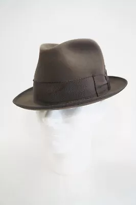 Vintage Champ Felt Fedora Hat Men’s 7 1/4 Winner Gray Hawk Winner's Circle • $80