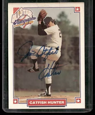 1993 Nabisco All-Star Autographs #NNO Catfish Hunter ON-CARD AUTO • $3.25