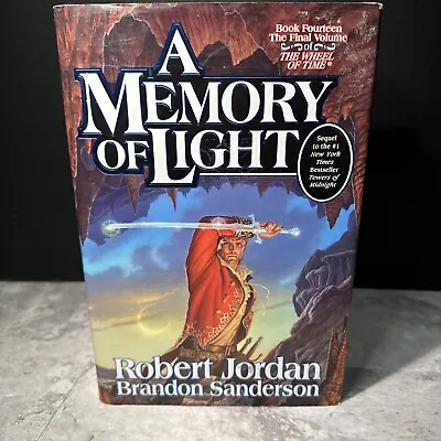 Wheel Of Time - Robert Jordan - A Memory Of Light - 1st Ed1st Print Auto Signed • $36.50