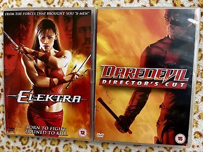 MARVEL Movies DVD BUNDLE Elektra & Daredevil Directors Cut FREE P&P Comic Heroes • £5.99