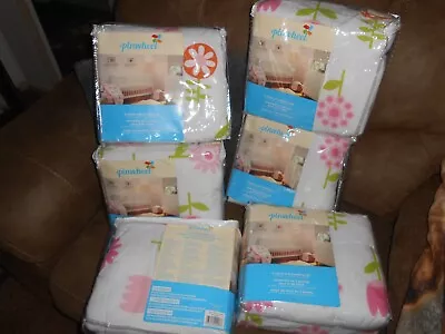 3 Piece Crib Bedding Set By Pinwheel Floral Fusion NEW IN PACKAGE! BABY GIRL :) • $22.80