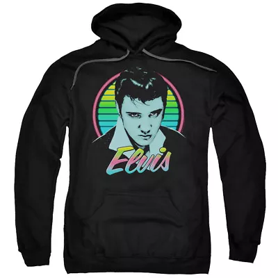 ELVIS PRESLEY NEON KING Licensed Adult Hooded And Crewneck Sweatshirt SM-5XL • $43.95