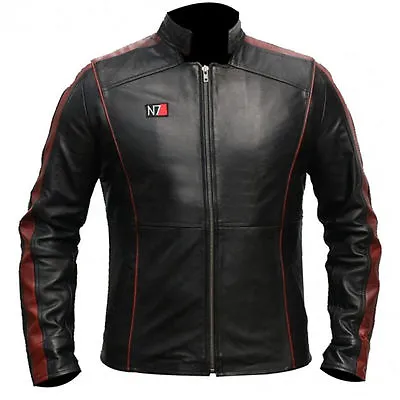 Mass Effect 3 - N7 Commander Shepard Stylish Leather Jacket  • $71.24