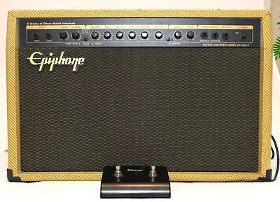 Epiphone 30 Watt Sc 210 Guitar Amp With Foot Switch For Reverb & Tremolo On/off  • $220