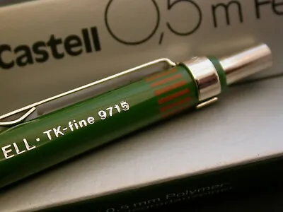 Vtg Faber Castell / Tk-fine 9715 Mechanical Pencil 0.5mm / N.o.s. / W. Germany / • $79.99