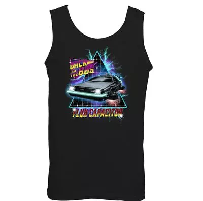 Back To The Future T-Shirt Mens Flux Capacitor Funny Retro 80's Movie DMC Car • £10.99