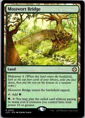 Magic The Gathering Mosswort Bridge Lost Caverns Of Ixalan Commander MTG • $1.39