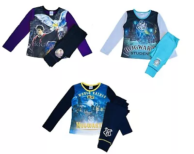 £6.99 • Buy Girls Pyjamas Harry Potter Hogwarts Size 3 4 5 6 7 8 9 10 11 Year Christmas Gift