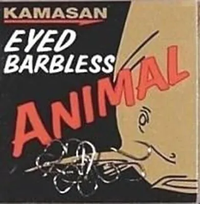 KAMASAN ANIMAL EYED BARBLESS HOOKS 20's (K20) • $2.51