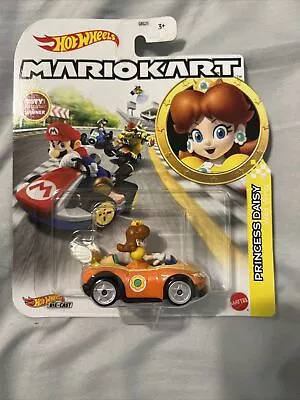 Hot Wheels Mario Kart Car : Princess Daisy -NEW • $9