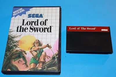 Lord Of The Sword For Sega Master System In Case No Instructions **tested** • $21.95
