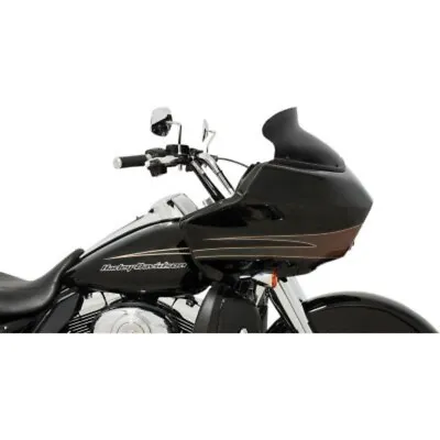 Memphis Shades 2310-0621 Spoiler Windshield 6.5  Black Opaque Road Glide 15-23 • $154.95