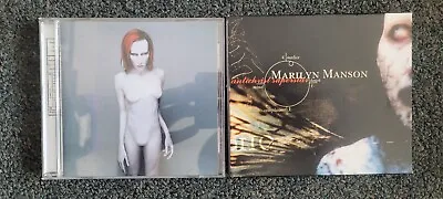 Marilyn Manson Mechanical Animals+Antichrist Svperstar CD's Rare OG New Slipknot • $45