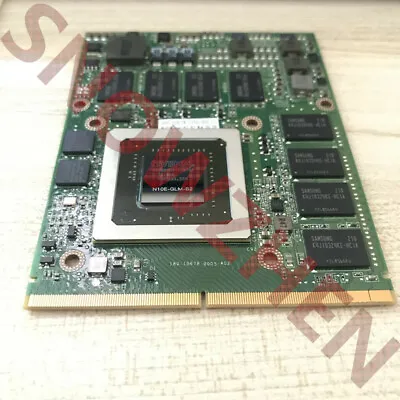 NVIDIA Quadro FX 2800M GDDR3 3.0 N10E-GLM-B2 1GB Graphics Video Card 8740w • $38.88