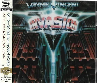 Vinnie Vincent Invasion S/t Japan Shm Rmst Audiophile Cd - Kiss - Slaughter • $29.88