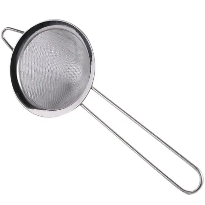 2X(Cocktail Fine Strainer Stainless Steel Conical Mesh Strainer Professional Bar • £9.11