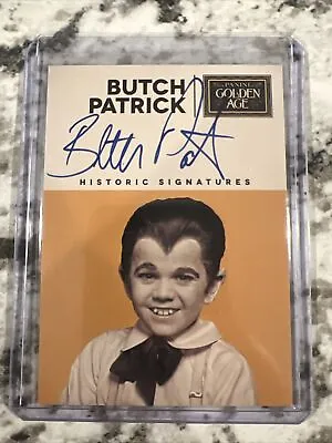 2014 Panini Golden Age Historic Signatures Butch Patrick Auto The Munsters • $1