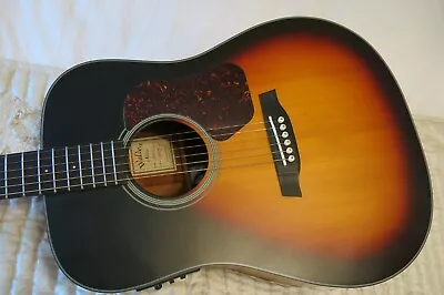 Walden Model D550 Tb Acoustic Guitar + Fishman Dual Source 301 Pre Amp Upgrade • £269