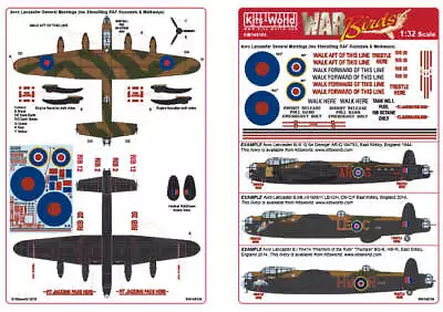 Kits-World KW148104 1:48 Avro Lancaster General Markings • £9.18