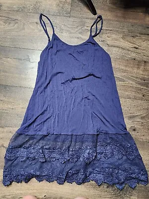 Womens 2XL Yahada Modesty Shirt Extender Navy Blue - Adjustable Straps • $24.99
